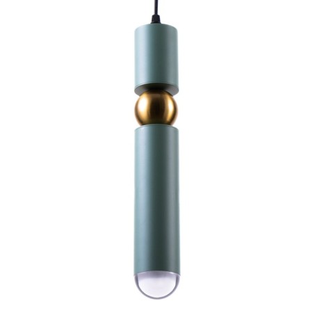 Lamp Bayerlux "Elite" 1he27 40W green-gold 6x6x130 cm.-1
