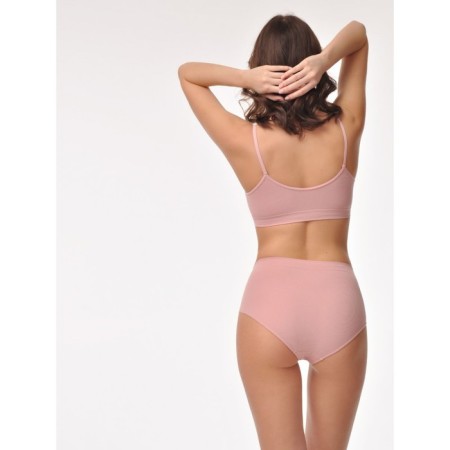 Women's cowls with texture Rubchik MIREY CULOTTE, size 42-44, pink color-3
