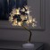 Magnolia LED bush 45 cm, 24 LED, AAX3 batteries (not included), glow warm white