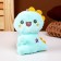 Soft toy "Dragon" on a key fob, 12 cm, color mix
