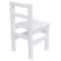 Children's chair, white color