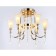 Crystal chandelier with crystal Ambrella Light, Traditional, TR3244, 6HE14, Color Gold