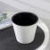 Kashpo with a drainage insert "Manhattan", 1.6 l, d = 16 cm, snow -white color