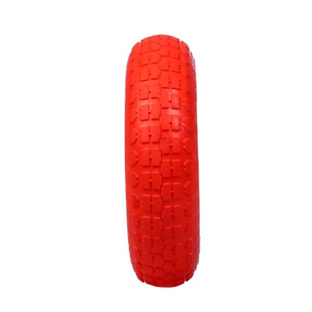 Polyurethane wheel, d = 330 mm, hub: diameter 20 mm, length 80 mm-1