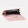 Women's wallet on magnets, powder color