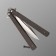 Knife -butter "Cavalier" steel - 420, handle - steel, 19 cm