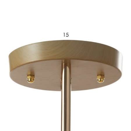 Luer "Lessons" 2x40W E27 Gold 44x33x28 cm-4