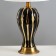 Lorenza table lamp E27 40W black -gold 28x28x51 cm Risalux