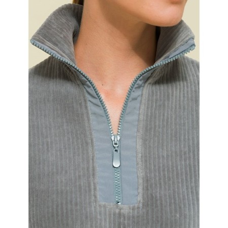 Female dress, size Xs, gray color-7