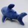 Soft toy "Shark", 55 cm, blue color