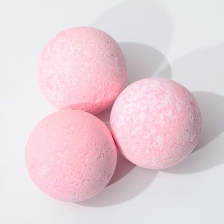 Gift set of cosmetics "Tender!", Bath bombs 3 x 40 g, pure happiness-5