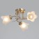 Olana chandelier 3he27 40W gold 43x43x18 cm Bayerlux