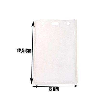 Badege-carman vertical, external126 x 79 mm, internal110 x 70 mm, 76 md, hard-1