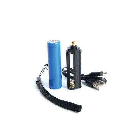 Фонарь ручной Feron TH2400 с аккумулятором USB ZOOM-4