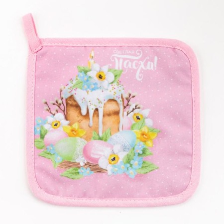 Graduation of the share "Easter cake" 17x17 cm, 35% cotton, 65% PE, Vatin 250 g/m2-1