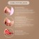 Gel tips for nail extension, 240 pcs, a soft square, full matte coating, in a container, color transparent color
