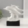 Souvenir Ceramics "Dolphins on the waves" White 7.3x22x23 cm
