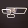 Causteen from PDD 1915/3 LED 100W Dimmer white 47x47x13.5 cm Bayerlux