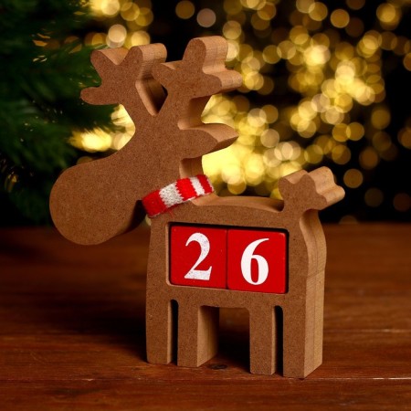Eternal calendar "Deer" 15 × 3 × 17 cm-2
