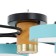 Light 35440/9 LED 197W 3000-6000k black-blue 95x95x13.5 cm Bayerlux