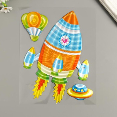 Stick Paper "Rocket" 25x20 cm