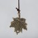 Wind Music Metal "Peacock and Leafers" 5 bells for bronze 46 cm