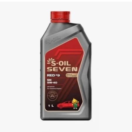 Motor oil S-Oil Red #9, 5W-40, CF/SN, synthetic, 1 liter