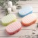Body sponge massage "pleasure", 10.5 × 6 × 16.5 cm, color mix