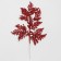 Decorative twig "amazement" in red, 0.3 × 12 × 28 cm