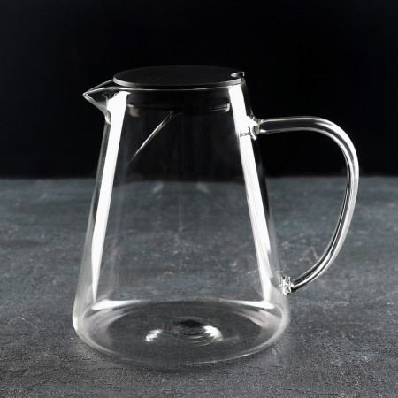 Glass jug "cocktail", 1.3 l, 17 × 13.5 × 16.5 cm