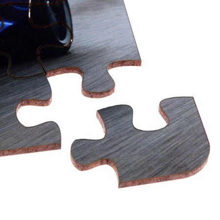 Puzzle series Fantasy "Machine", 54 parts, size - 28 × 18.5 cm, blue color-3