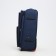 Small 24 suitcase "on lightning, code castle, with extension, blue color
