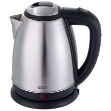 ECO-1875ke kettle, metal, electric, 1.8 l, 1500 watts, silver color
