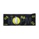 Penal soft, 1 compartment 75 x 195 mm, flat, Hatber, "Ga-ha-ha" black/yellow npk_64200
