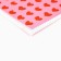Notebook A5, 96 sheets on the paper clip, internal block No. 1 “hearts” UV lac