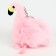 Soft toy "Flamingo" on a key fob, 10 cm, pink color
