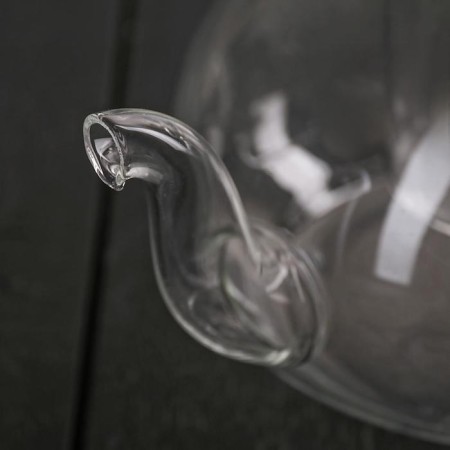 Hot teapot with glass sieve, 1 liter-5