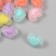 Busina Acryl "Heart in the Heart - Matte" set 25 pcs multi -colored 1x1.7x1.3 cm