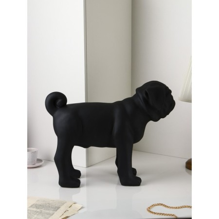 Figure "Pops", Polystone, 48 cm, black matte color-2