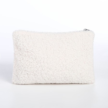 Lightning cosmetic bag, Textura, white color-2