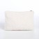 Lightning cosmetic bag, Textura, white color
