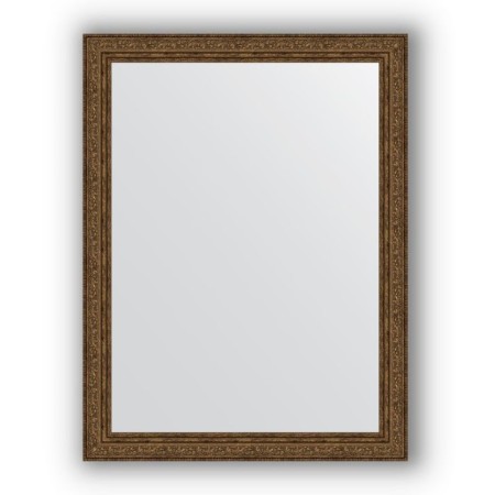 Mirror in the baguette frame - Lighted up bronze 56 mm, 64 x 84 cm, Evoform