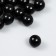A set of plastic beads "Astra", 14 mm, 25 g, black