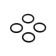 Ring for domestic surge "STM" SPRMR216-04, 12x16 mm, set 4 pcs.
