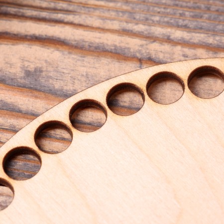 A set of blanks for knitting "Pig a case", bottom from plywood, 3 mm (2 in 1), size 15 cm-4