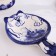 Subway "Cat", Gzhel, Porcelain, 17 cm