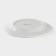 Board ceramic dessert shade "lavender", d = 19 cm, white color
