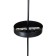 Bayerlux lamp "Infinity" E27 40W Black 15.5x15.5x18-118 cm