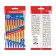 A set of ballpoints Erichkrause R-301 Orange Stick, 8 pieces, node 0.7 mm, blue ink blue