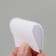A set of adhesive -based Velcro, 4 × 6 cm, 4 pairs/8 pcs, white color